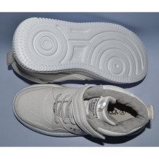 Демисезонные ботинки, хайтопы 34 размер, кожаная стелька, супинатор, флис, 101-700-01
