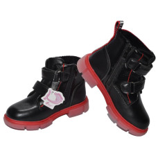 Демисезонные ботинки для девочки 27,30 размер, кожаная стелька, супинатор, 101-0021-16