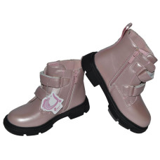 Демисезонные ботинки для девочки 27,28 размер, кожаная стелька, супинатор, 101-0022-09