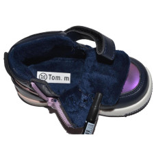 Демисезонные ботинки, хайтопы для девочки Том.м 18,20,21,23 размер, флис, супинатор, 101-9435-02