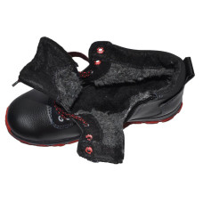 Утепленные кроссовки, прошитые ботинки на молнии 36 размер, еврозима, подростковые хайтопы, 102-01-16