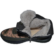 Зимние ботинки пиксель 41,42,43,45 размер, высокие кроссовки на молнии, камуфляж, 102-31-29