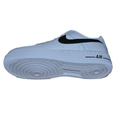 Кожаные кроссовки 37,38,39,41 размер, прошитые белые кеды, 107-323-05