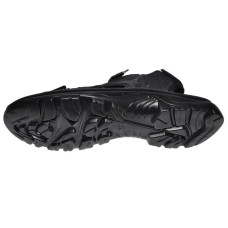 Черные мужские сандали 41,42,43,44 размер, 3 липучки, босоножки на худую стопу, 109-62-12