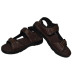 Кожаные мужские босоножки 41,42,43,44,45 размер, 3 липучки, сандали, 109-11-44