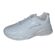 Демисезонные белые мужские кроссовки 43,44,45 размер, 107-102-054