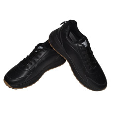 Демисезонные черные мужские кроссовки 41,42,43 размер, 107-13-31