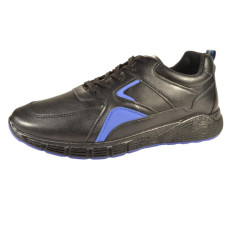 Демисезонные черные мужские кроссовки 42,43,44,45,46 размер, (маломерят), 107-10-201