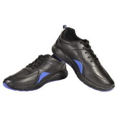 Демисезонные черные мужские кроссовки 42,43,44,45,46 размер, (маломерят), 107-10-201