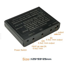 Mini UPS 18000 mAh, 5В/9В/12В, полный комплект, мини ИБП, мини УПС, 150-64277